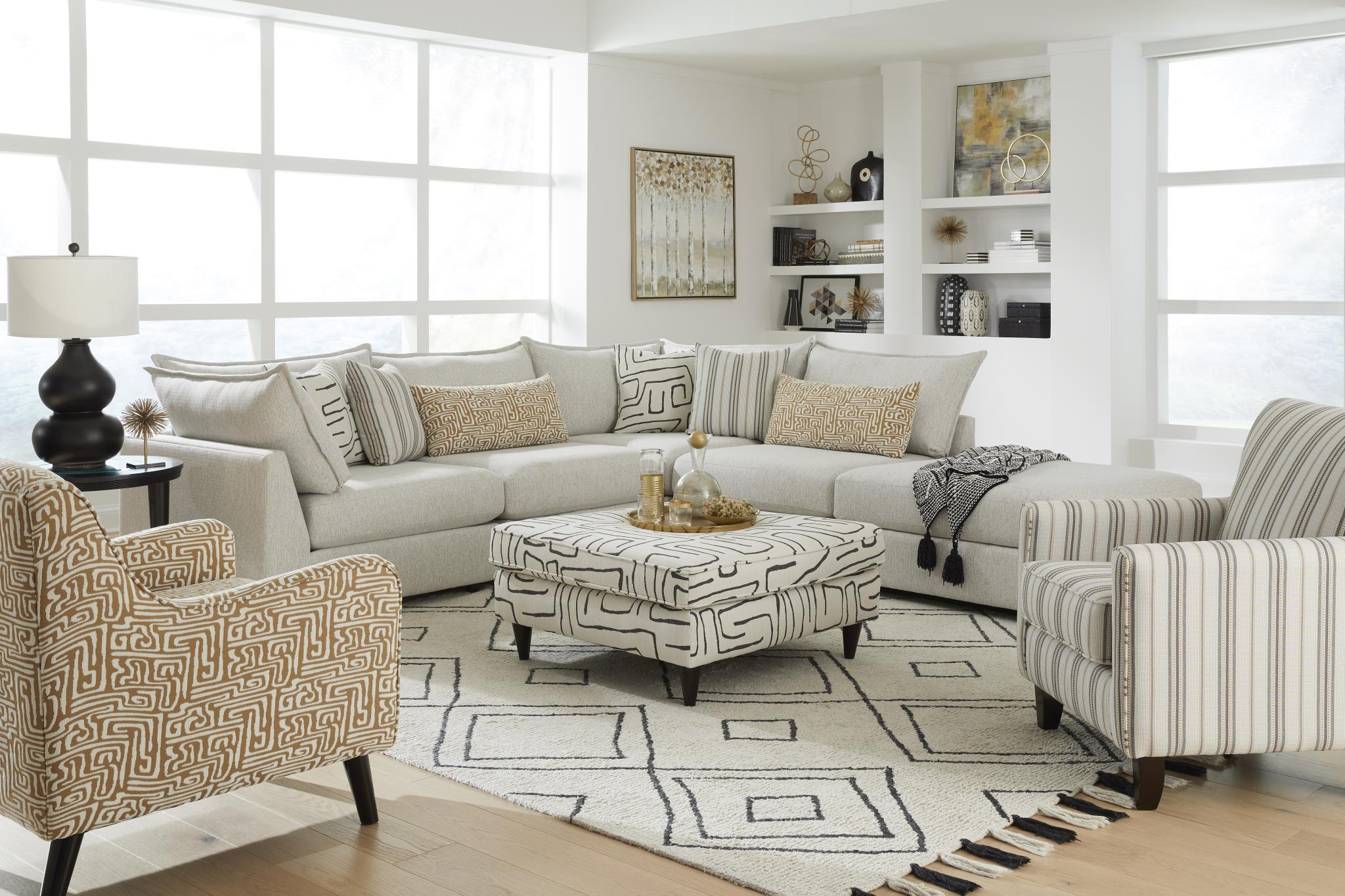 7004 DURANGO PEWTER SECTIONAL ROOM