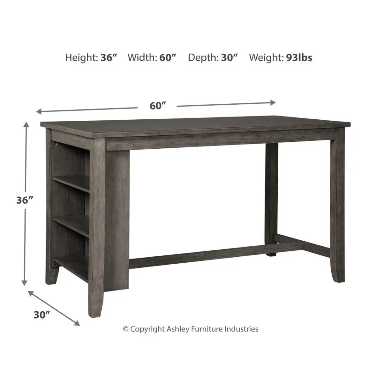 Caitbrook Counter Height Dining Table - Image 5