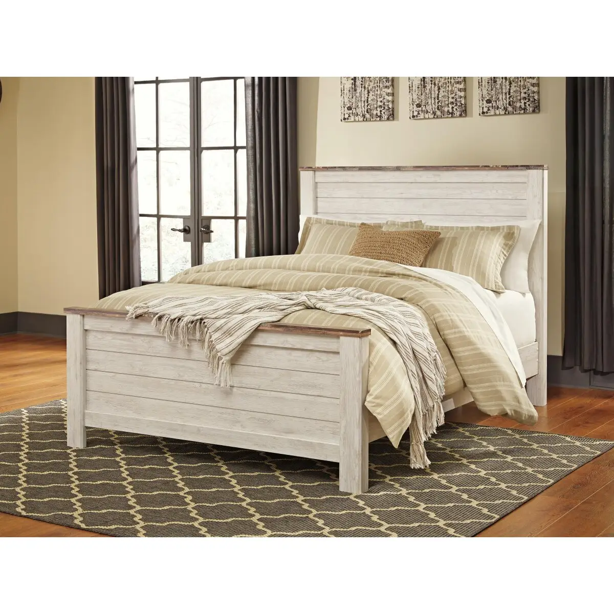 Willowton Queen Panel Bed - Image 3