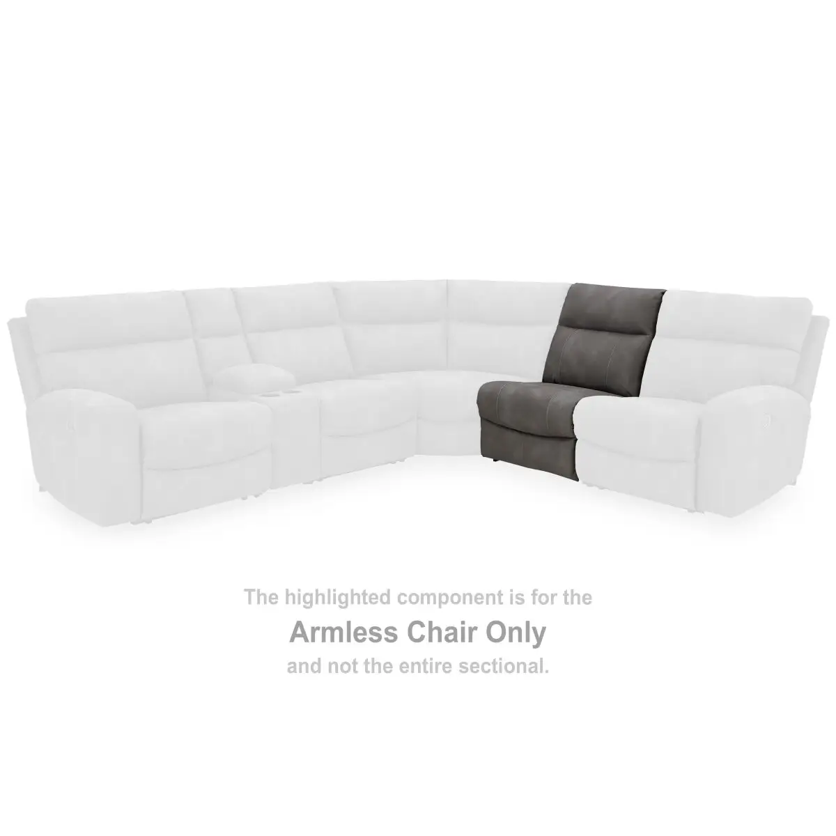 Next-Gen Durapella Armless Chair - Image 3
