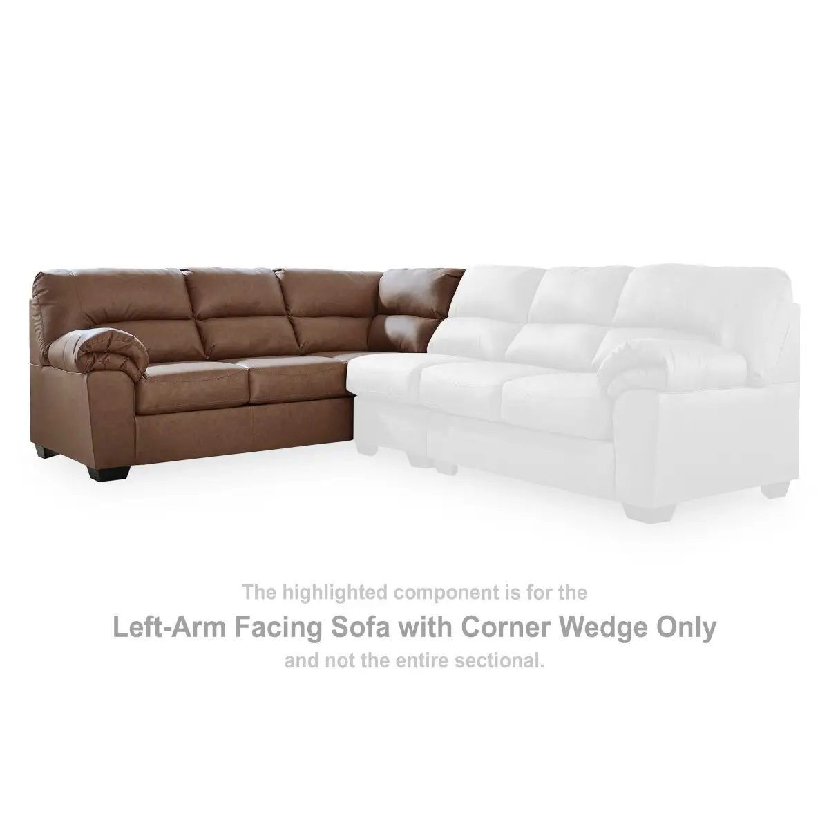 WillowBend Left-Arm Facing Sofa with Corner Wedge - Image 3
