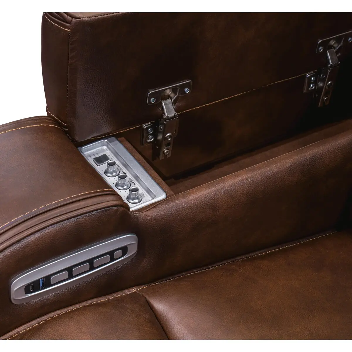 Knightington Power Reclining Sofa with Audio Seating - Image 13