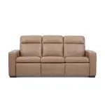 Dutch Leather Power Reclining Sofa with Console, Power Headrest, & Lumbar - Image 3
