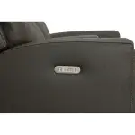 Jarvis Mica Leather Power Reclining Loveseat with Console & Power Headrests - Image 9