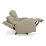 Jarvis Parchment Leather Power Reclining Sofa with Power Headrests - Image 10